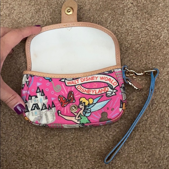 Disney Pink Sketch Print Wristlet! - Picture 2 of 6